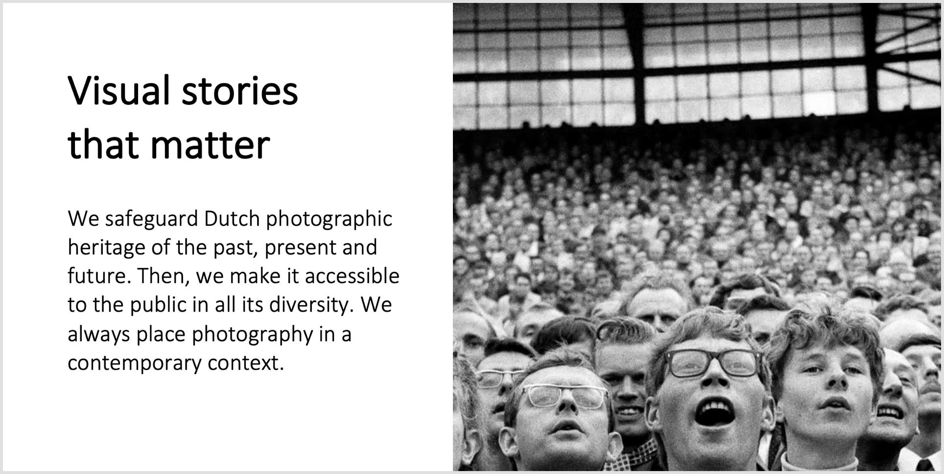 Visual stories that matter